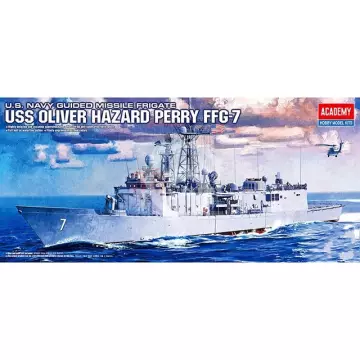 USS Oliver Hazard Perry(FFG-7)Academy 14102 skala 1/350