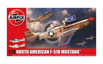  North American F-51D Mustang Airfix A02047A skala 1/72