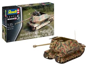 PROMOCJA - NA ZAMÓWIENIE - Marder I 7,5cm Pa.K. 40 (Sf.) auf FCM 36(f) Revel 3292 skala 1/35