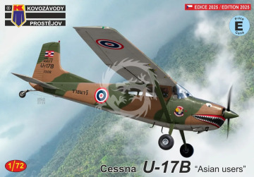 Cessna U-17B „Asian users“ - Kovozavody Prostejov KPM0495 skala 1/72