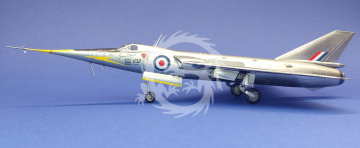 Fairey Delta 2 British supersonic research aircraft - Dora Wings DW72009 skala 1/72