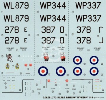 British Wyvern S.4 Trumpeter 01619 skala 1/72