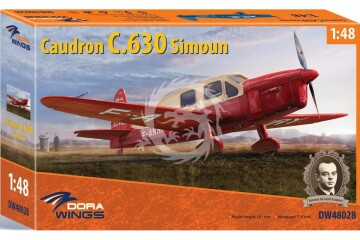 Caudron C.630 Simoun Dora Wings 48028 skala 1/48