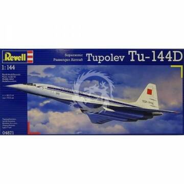 Zestaw Tupolew Tu-144D, Revell 04871, 1/144