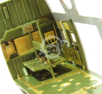 Elementy fototrawione do przedziału transportowego Mi-24 (Zvezda), Microdesign, MD048242, skala 1/48