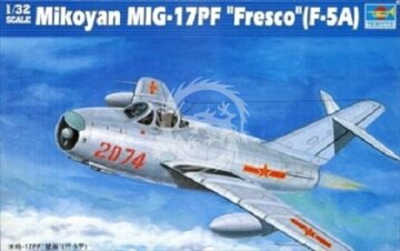 Mikoyan MiG-17PF Fresco (F-5A) Trumpeter 02206 skala 1/32