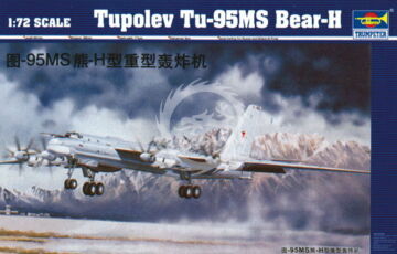 Tupolev Tu-95 MS Bear-H Trumpeter 01601 skala 1/72