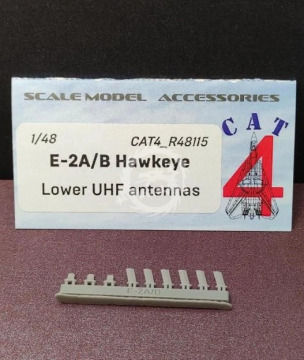  E-2A/B Hawkeye Lower UHF antennas Resin model - CAT4-R48115 1/48