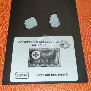 First aid box type2   2pcs - Start 43 St63 skala 1/24