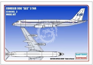 Model plastikowy Convair CV990 SAS Limited Edition EASTERN EXPRESS EE144145_3 1/144