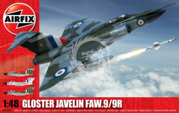 Gloster Javelin FAW.9/9R Airfix A12007 skala 1/48