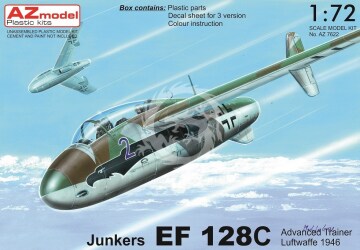 Junkers EF 128C Advanced Trainer AZ-Model 7622 skala 1/72