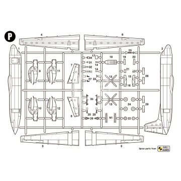 Hawker Siddeley HS. 748 ROKAF - Wolfpack WP14002 skala 1/144