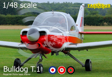 PRZEDSPRZEDAZ - Scottish Aviation Bulldog T.1 Royal Air Force Basic Trainer - Tarangus TA4806 skala 1/48