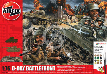 PROMOCYJNA CENA - D-Day 75th Anniversary Battlefront Gift Set Airfix A50009A skala 1/76