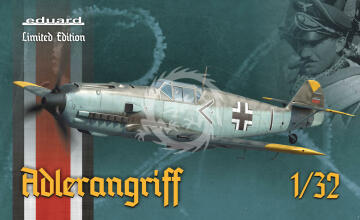 PROMOCJA NA ZAMÓWIENIE - Bf 109E ADLERANGRIFF Eduard 11107 skala 1/32