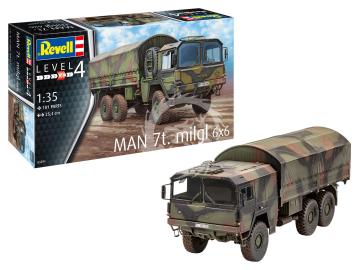  PROMOCJA - NA ZAMÓWIENIE - MAN 7t Milgl Revell 03291 skala 1/35