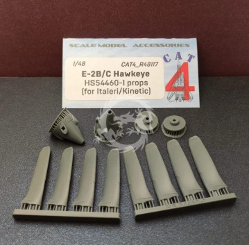 E-2B/C Hawkeye HS54460-1 rekwizyty późne (do Italeri/Kinetic) 1/48 CAT4-R48117