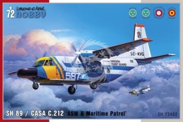 SH 89 / CASA C.212 ASW & Maritime Patrol Special Hobby SH72402 skala 1/72