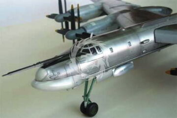 Tupolev Tu-95 MS Bear-H Trumpeter 01601 skala 1/72