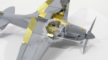 Elementy fototrawione, klapy do MiG-3 (ICM, ARC), Microdesign, MD048025, skala 1/48