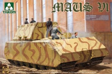 WWII German Super Heavy Tank Maus V1 Takom 2049 skala 1/35