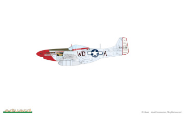 P-51D ACES OF THE EIGHTH Limited Dual Combo Eduard 2147 skala 1/72