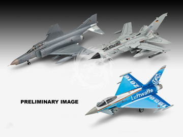 PRZEDSPRZEDAŻ - Geschenkset 70 Jahre Bundeswehr: Airplanes -  Revell 05627 skala 1/72