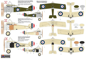 Sopwith Swallow - Kovozavody prostejov KPM0484 skala 1/72