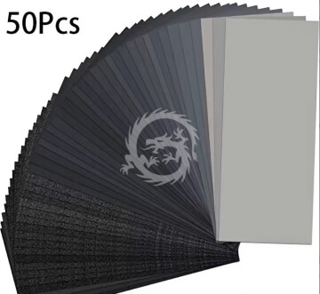 Papier ścierny o ziarnistości od 800 do 3000 