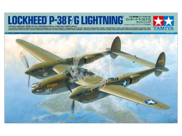 Model plastikowy Lockheed P-38 F/G Lightning Tamiya 61120 skala 1/48