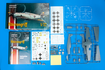 Bf 109E ADLERANGRIFF Eduard 11107 skala 1/32