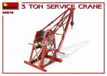 3 Ton Service Crane - MiniArt 5576 skala 1/35