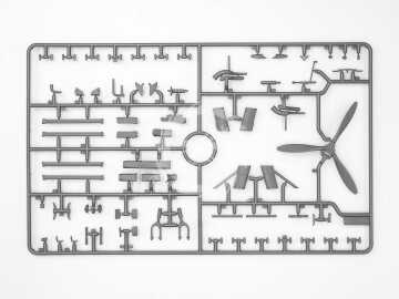 Cr. 42AS WW II Italian Fighter Bomber ICM 32023 skala 1/32