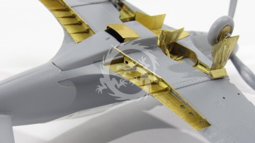 Elementy fototrawione, klapy do MiG-3 (ICM, ARC), Microdesign, MD048025, skala 1/48