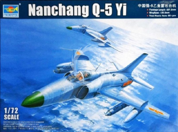 Nanchang Q-5Yi Naval Torpedo Attacker Trumpeter 01684 skala 1/72