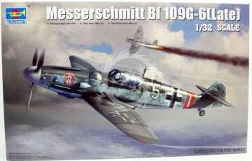  Messerschmitt Bf 109G-6(Late) Trumpeter 02297 skala 1/32