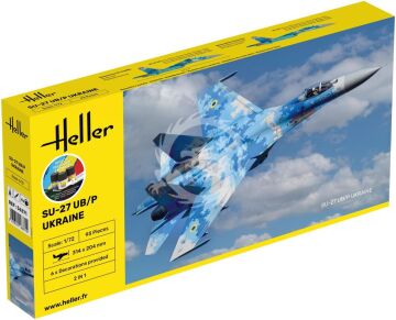 Starter Kit Su-27 UB/P Ukraine Heller 56371 skala 1/72