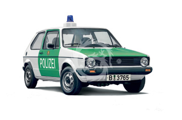 VW Golf Polizei Italeri  3666 skala 1/24