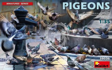 Pigeons - MiniArt 38036 skala 1/35