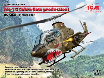 AH-1G Cobra Late Production ICM 32061 skala 1/32