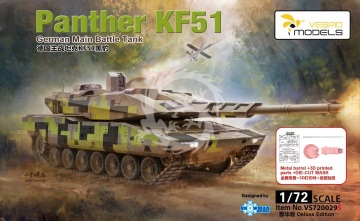 PRZEDSPRZEDAŻ  - Panther KF51 (Deluxe Edition) w/camouflage mask + metal barrel - Vespid Models VS720029S skala 1/72