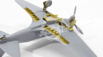 Elementy fototrawione, klapy do MiG-3 (ICM, ARC), Microdesign, MD048025, skala 1/48