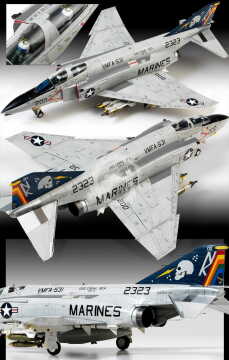 Model plastikowy USMC F-4B/N 