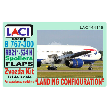 B 767-300 RB211-524H LANDING CONFIGURATION Laci 144116