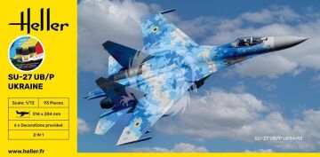 Starter Kit Su-27 UB/P Ukraine Heller 56371 skala 1/72