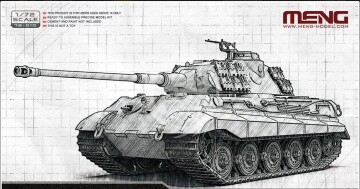 PRZEDSPRZEDAZ - German Heavy Tank Sd.Kfz.182 King Tiger - MENG-Model 72-010 skala 1/72