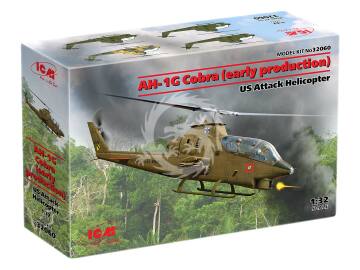 AH-1G Cobra early production ICM 32060 skala 1/32