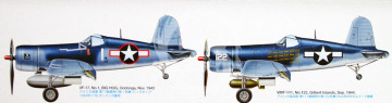 Model plastikowy Vought F4U-1A Corsair 