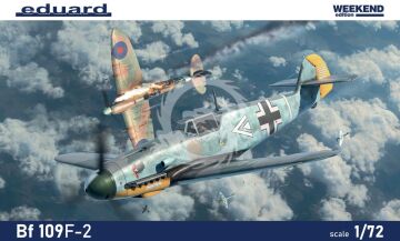 PRZEDSPRZEDAŻ -  Bf 109F-2 EDUARD-WEEKEND Eduard 7474 skala 1/72